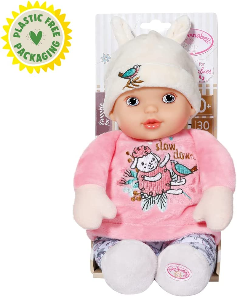 Baby Annabell Sweetie for Babies - 30Cm Soft Bodied Doll with Integrated Rattle - Suitable from Birth - 706428 image number 1
