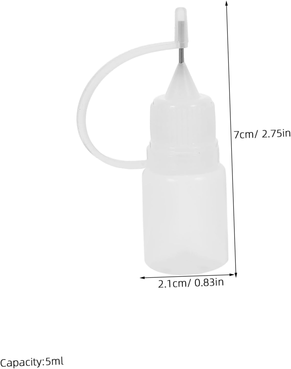 SOLUSTRE 10Pcs Needle Tip Squeeze Bottles Glue Dispenser Empty Applicator Bottles Fine Tip Oil Dispenser image number 6