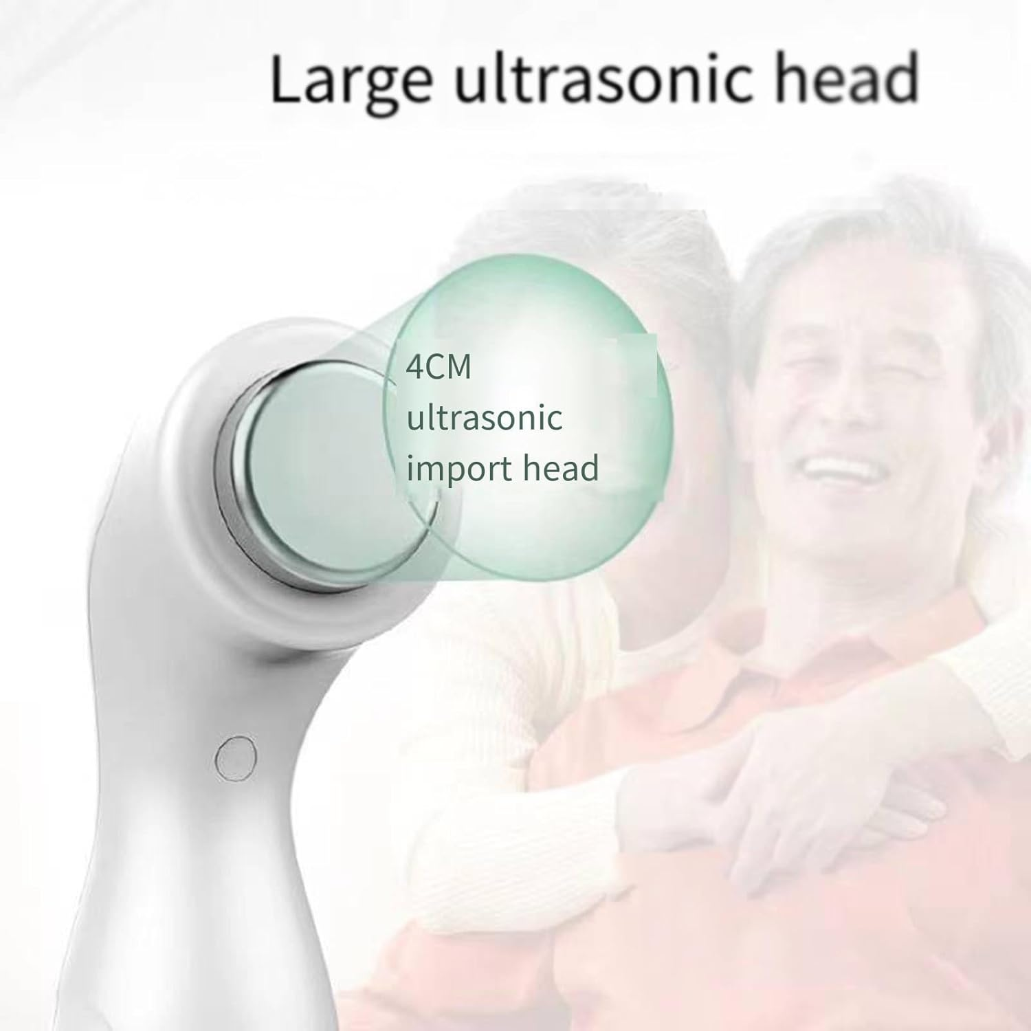 Mini Ultrasonic Physiotherapy Instrument(1 Mhz & 3 Mhz), 3 Gear Adjustable/ 1-15 Mintues Timer Control,Constant Temperature Protection, Effective Radiation Area: 4Cm&sup2;,White image number 3