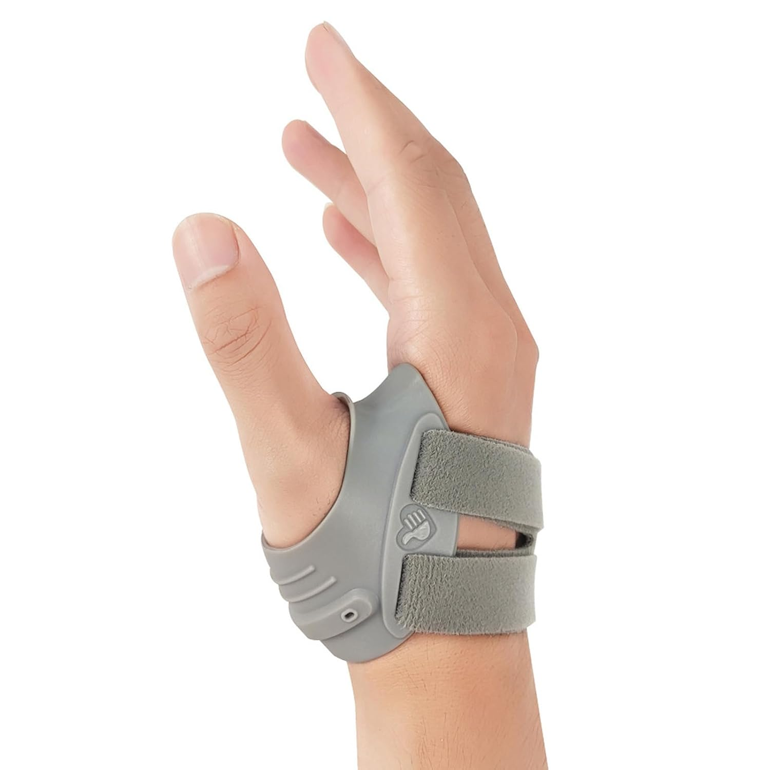 Thumb Brace for Right Hand, Comfortable Fit Thumb Stabilizer Compression Support Breathable for Joint (M) image number 1