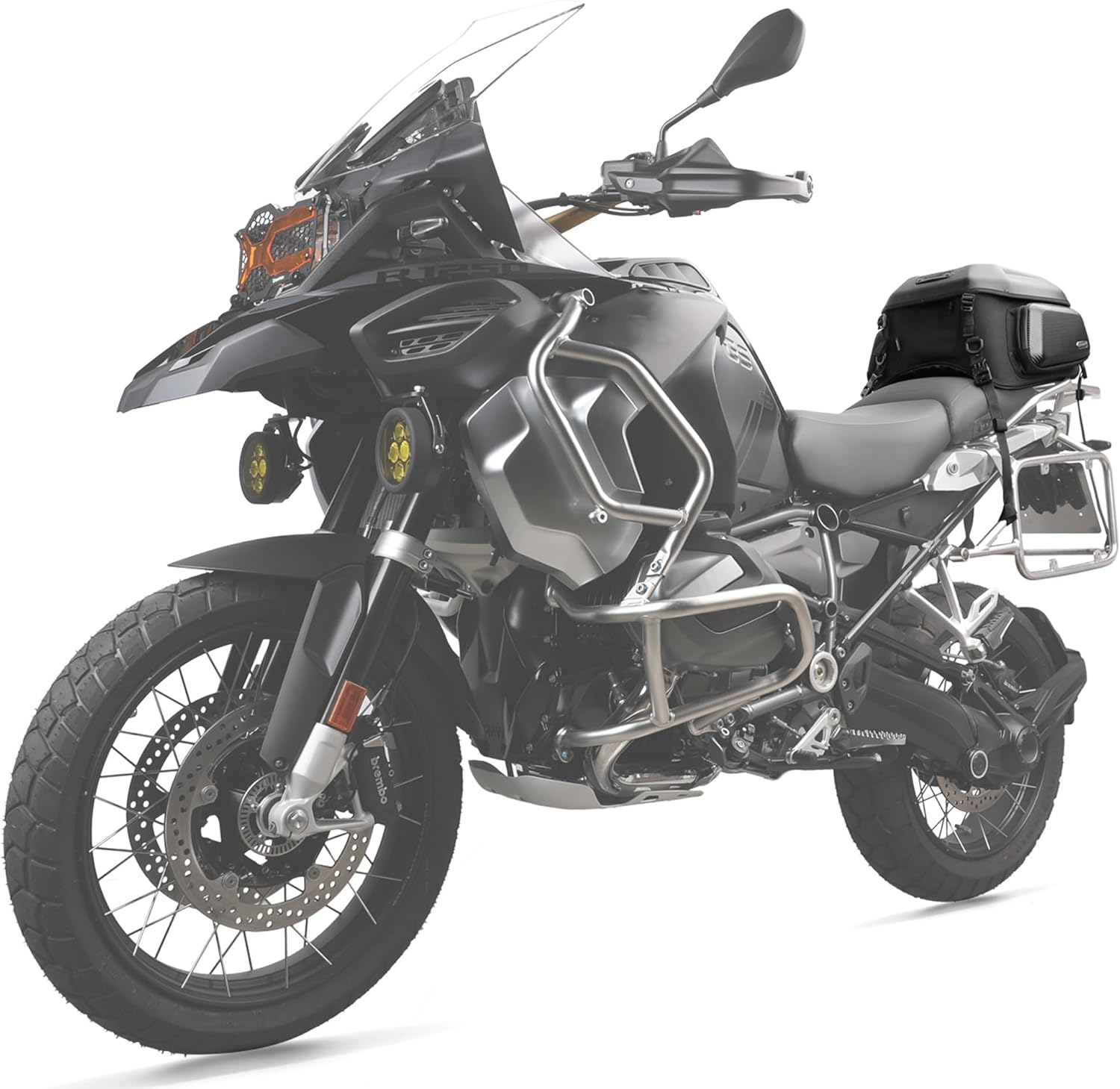 Rhinowalk Motorcycle Seat Bag - Expandable 23-35L Hard Shell Helmet Bag - Waterproof Luggage Bag - Travel Storage Bag image number 6