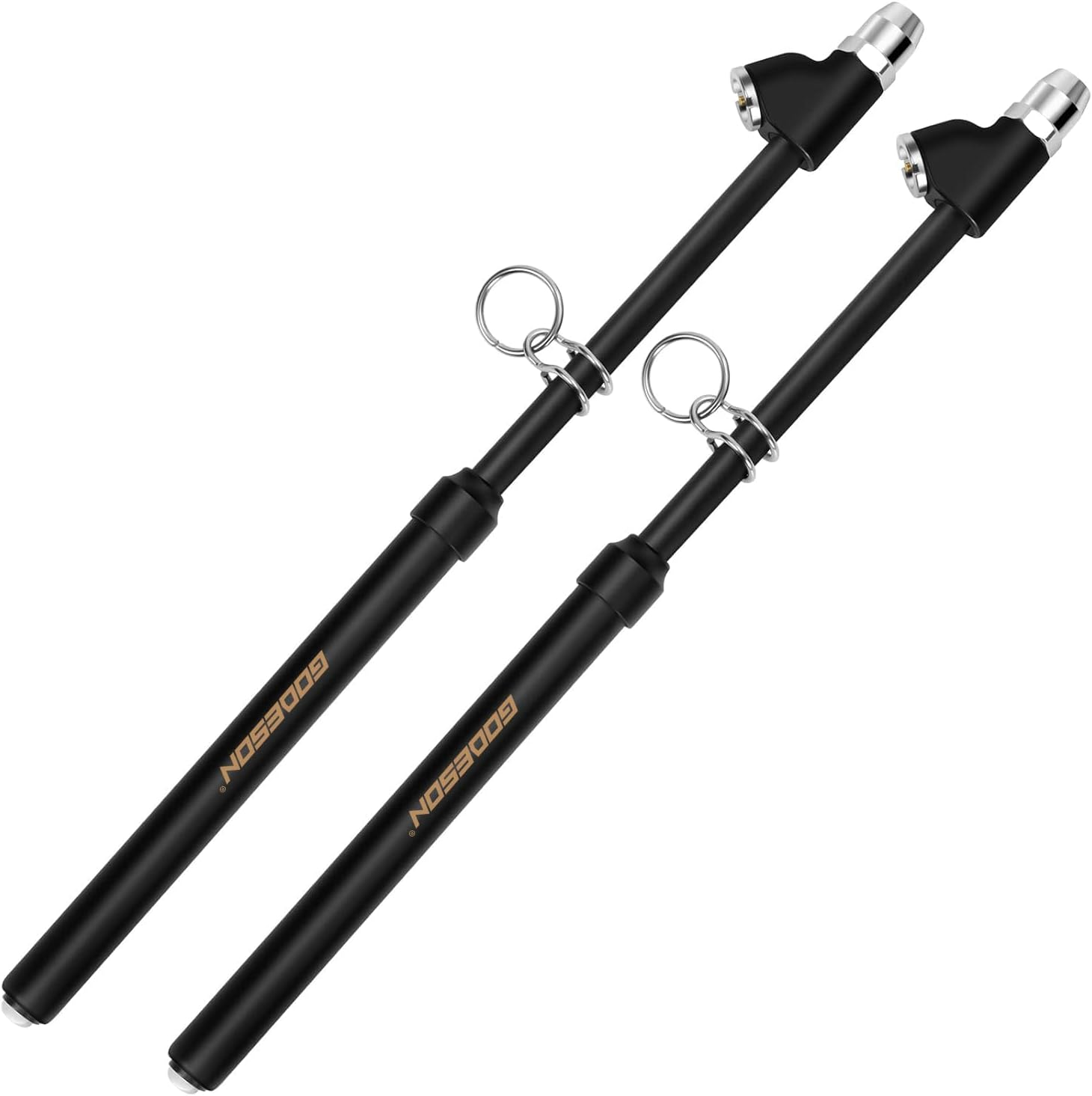 GODESON Tire Pressure Gauge Heavy Duty, Straight-On Dual Head Air Pressure Gauge Range to 150PSI, Semi Truck Tire Air Gauge Suitable for Truck, RV, Bus image number 5