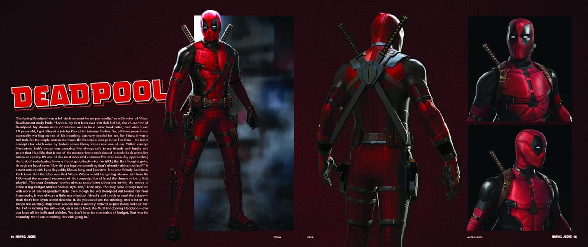 MARVEL STUDIOS' DEADPOOL & WOLVERINE: the ART of the MOVIE SLIPCASE image number 2