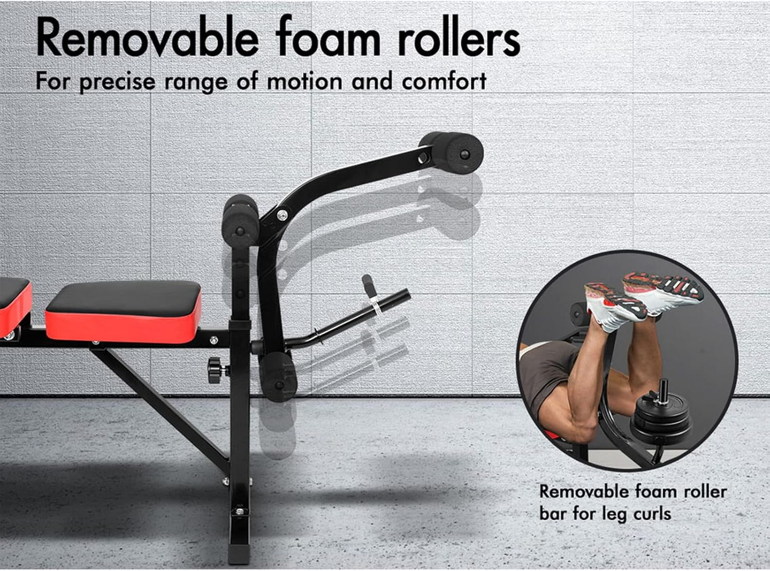 BLACK LORD Multi-Station Weight Bench Press Home Gym Workout Fitness Dip Bar Chin-Up Station Multi Functional Exercise Strength Training Equipment image number 2