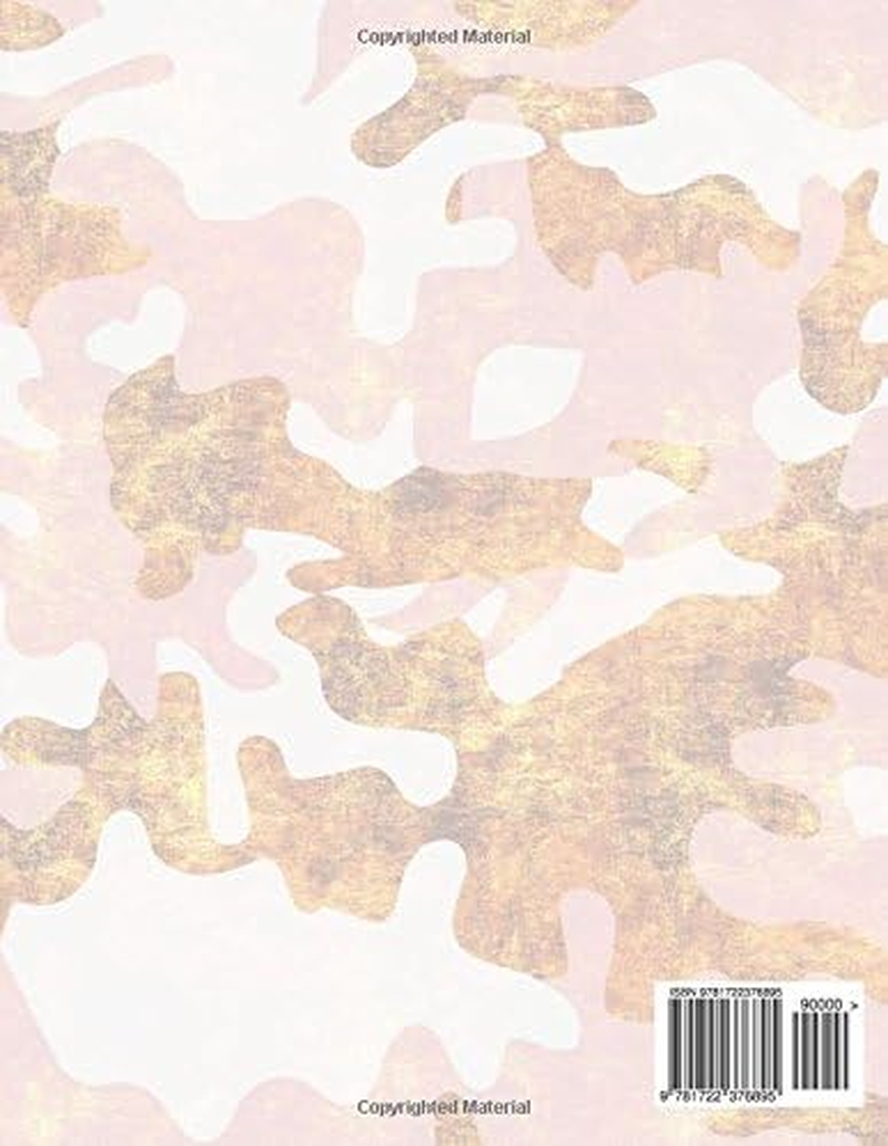 Sketch Book for Girls: 8.5" X11", Blank Paper for Drawing, Arts and Crafts Drawing Pad for Sketching and Doodling