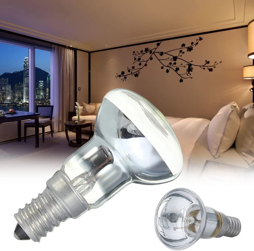 Light Bulbs Replacement for Lava Lamps,Kiwinvou 8 Pcs R39 E14 30W Reflector Bulbs for Home,Warm White image number 3