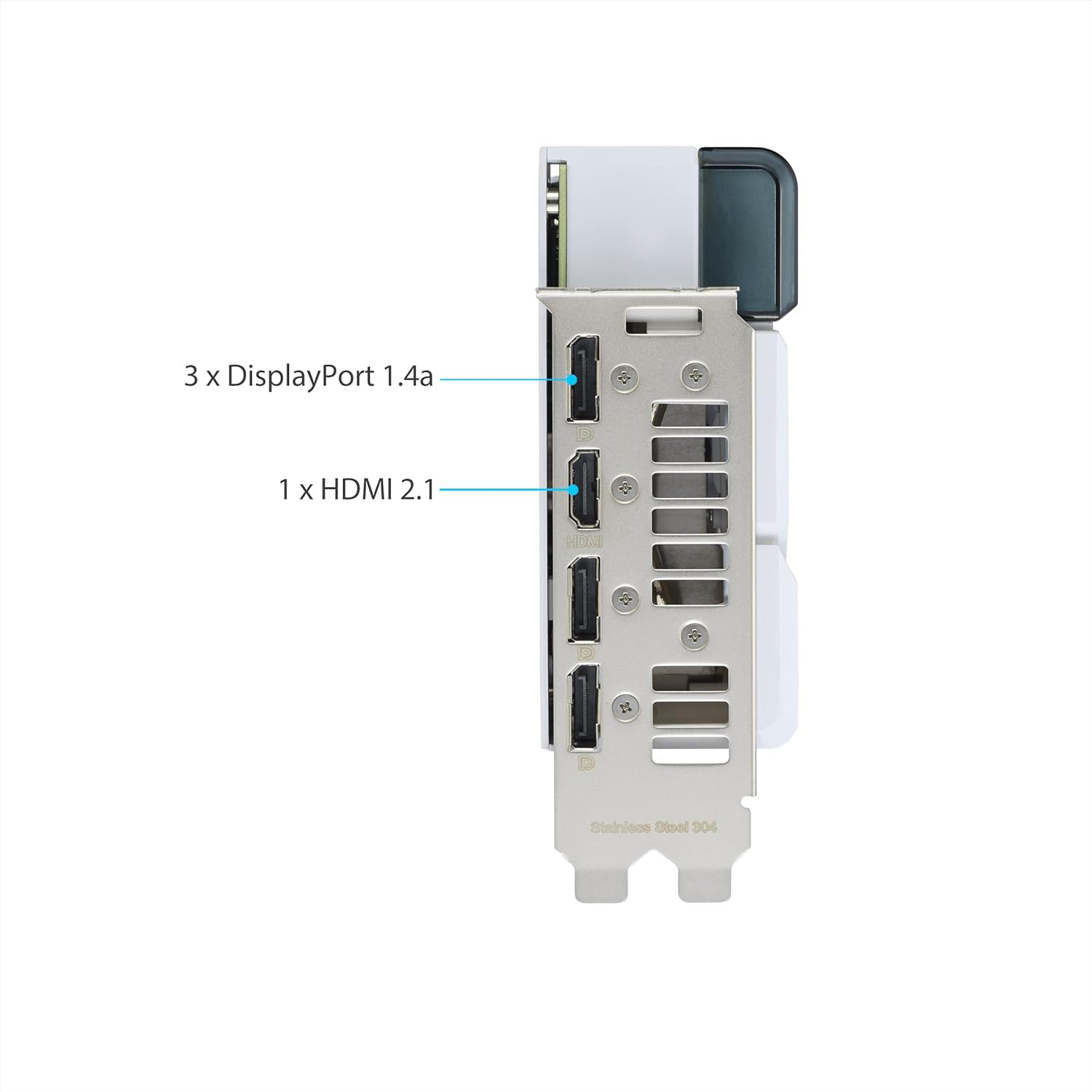 ASUS Dual Geforce RTX&trade; 4070 White OC Edition 12GB GDDR6X (Pcie 4.0, 12GB GDDR6X, DLSS 3, HDMI 2.1, Displayport 1.4A, 2.56-Slot Design, Axial-Tech Fan Design, 0Db Technology, and More) image number 2