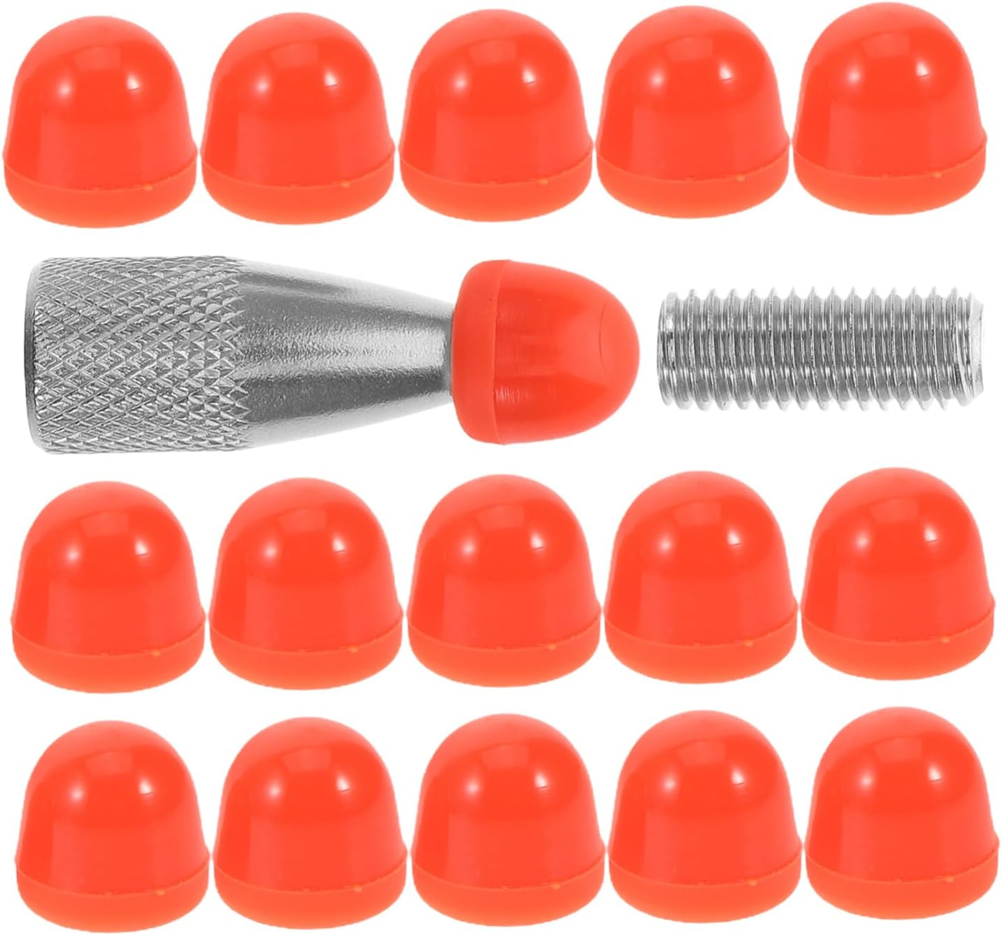 JUMPLAWN 48Pcs Hammer Replacement Head Kit for Automotive Dent Removal Versatile Hook Tool for Efficient Auto Body Repair and Dent Repair image number 3