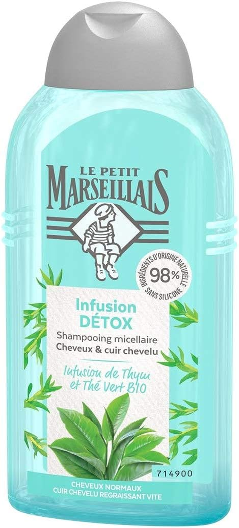 Le Petit Marseillais Detox Shampoo Fresh 250Ml image number 1