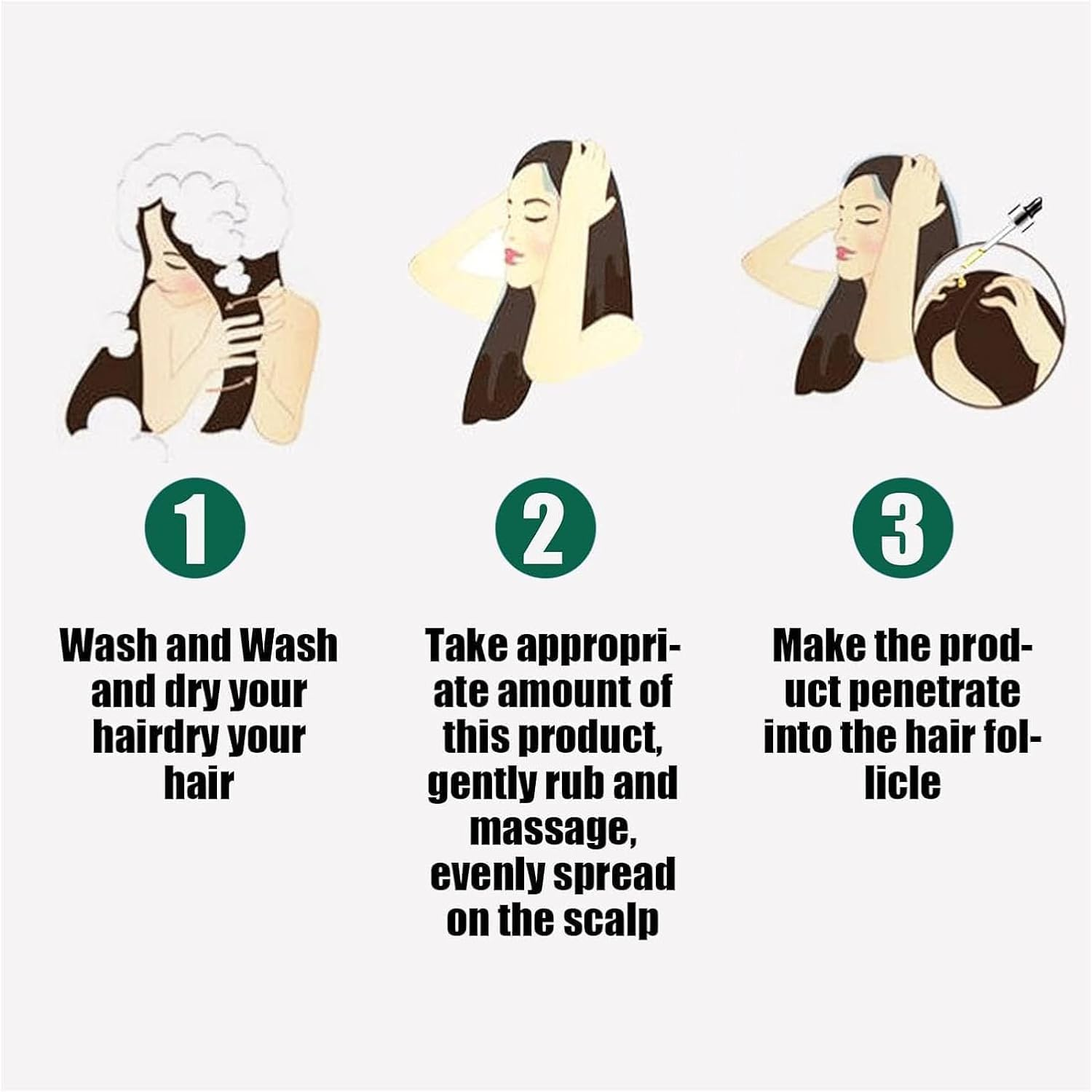 3 Pcs Prox Shouga Essence Hair Growth Oil,Prox Shouga Kingu Hair Growth Oil,5 Days Ginger Germinal Oil,Hair Oil for Growth and Anti-Hair Loss image number 2