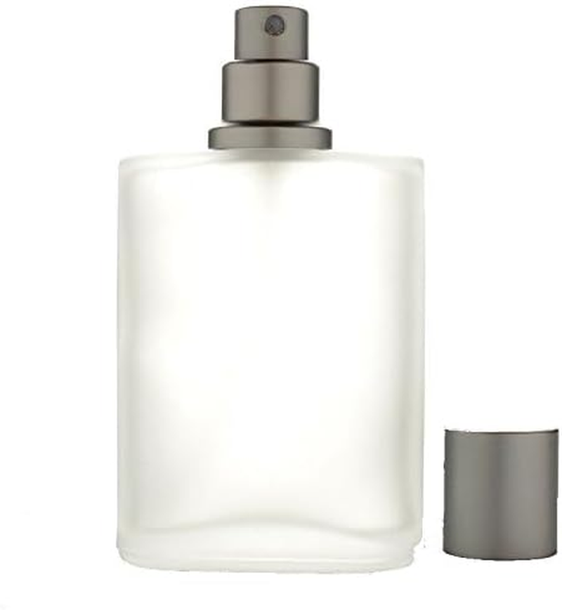 Z&eacute;nitude 50Ml Empty Glass Perfume Bottle Atomizer Refillable Smoke Glass image number 1