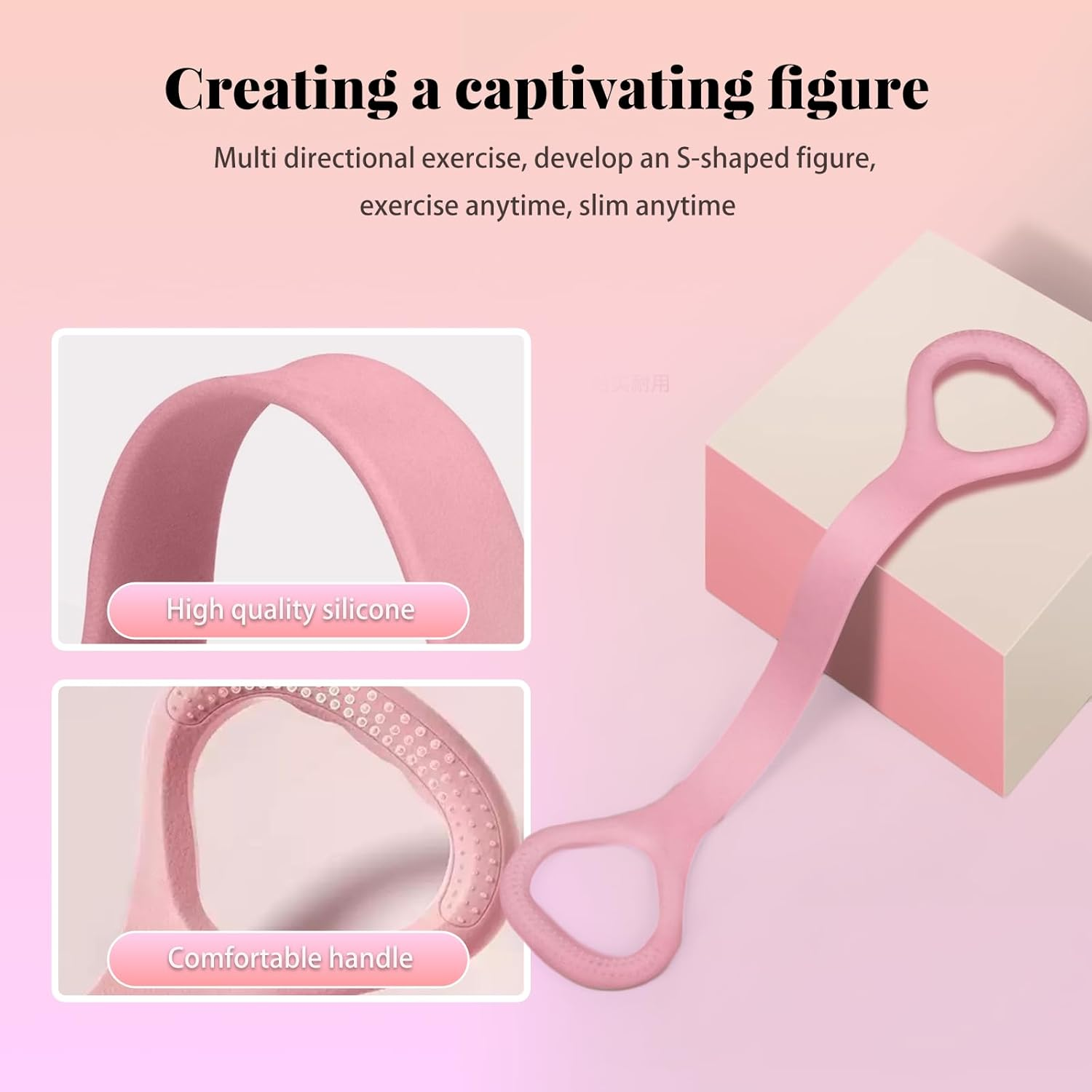 3-Pack Exercise Resistance Bands with Handles - TPE Foam Material for Arm, Back & Shoulder Workouts - Non-Slip Soft Grip for Home/Gym Use image number 2