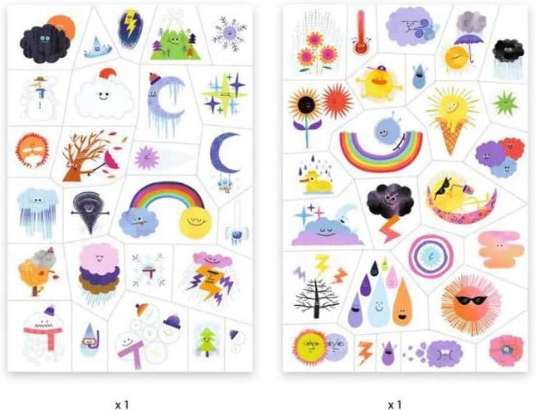 Djeco DJ09598 Dino Club Tattoos