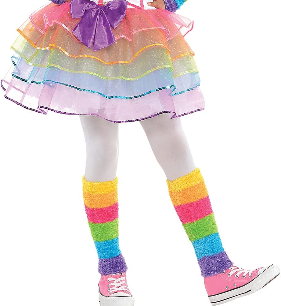 Amscan Rainbow Unicorn Girls Costume for 8-10 Years image number 5