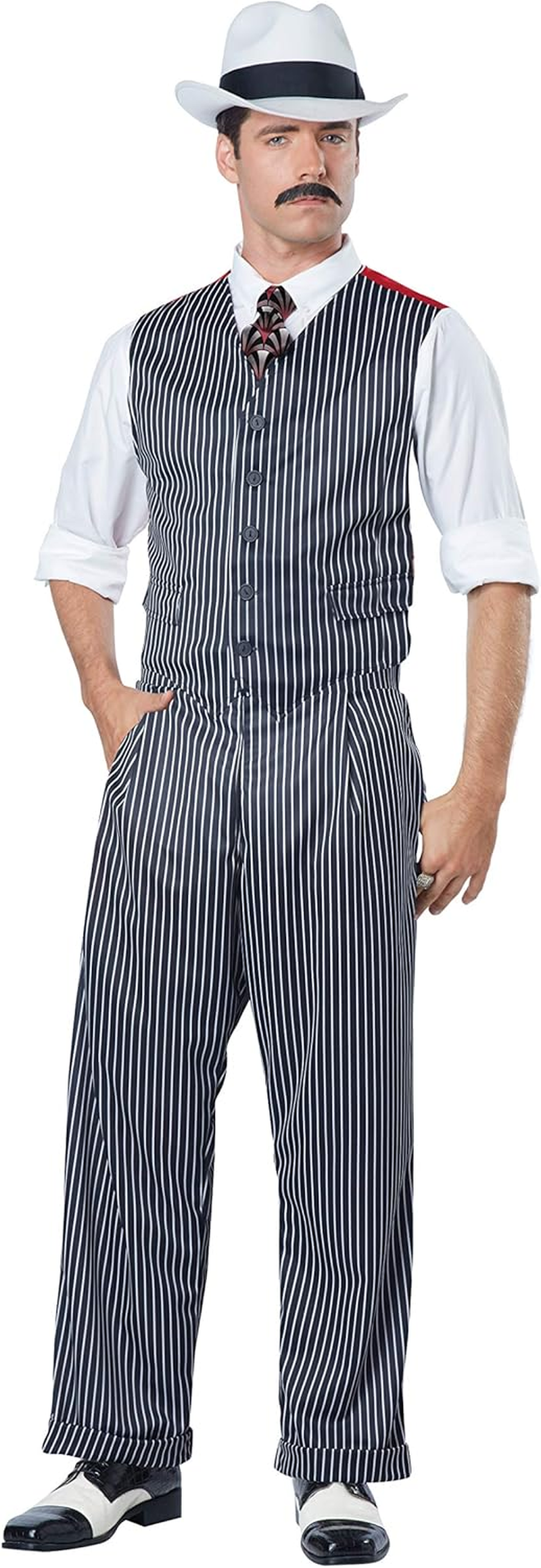 California Men'S 1920S Mobster Gangster Costume image number 4