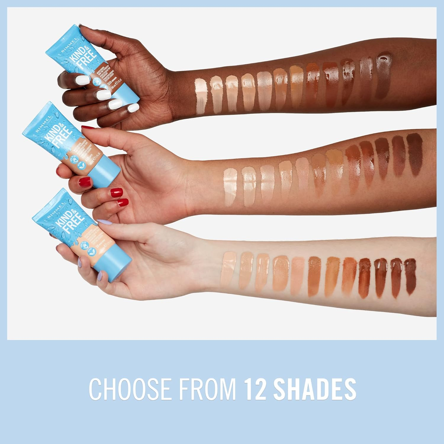 Rimmel London Kind & Free Skin Tint #400 Natural Beige 30Ml (Pack of 2) image number 5