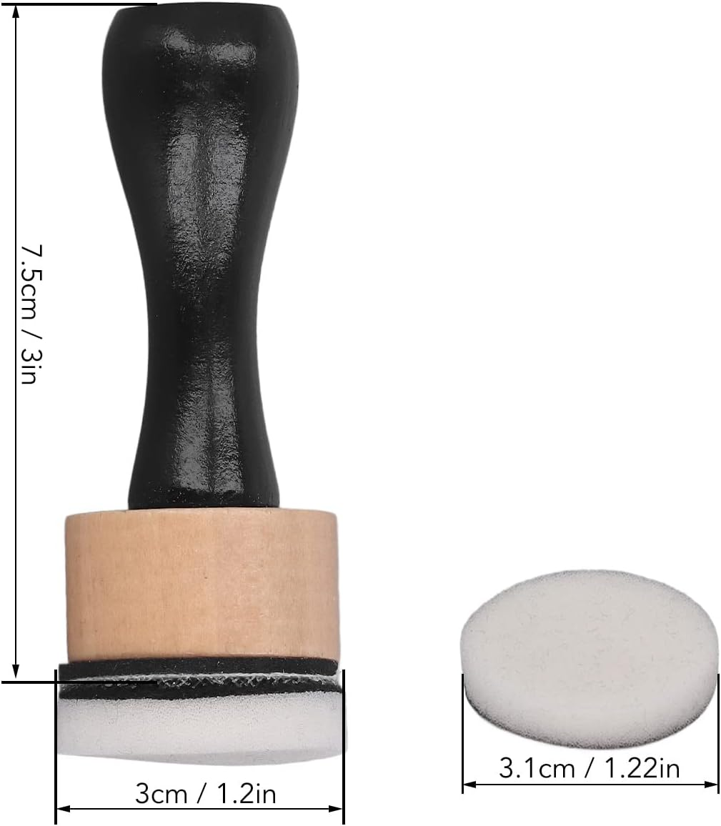 Ink Blending Tool, Wooden Handle Ink Paints Mixing Blending Tool DIY Crafts Painting Tools for Scrapbooking image number 5