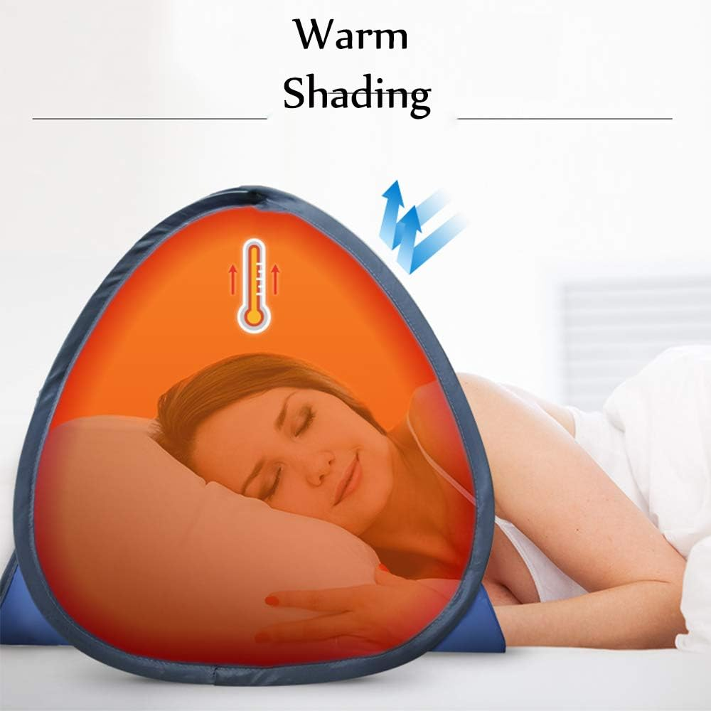 Portable Sun Beach Shade Canopy - Mini Adjustable Beach Shelter Sun Protection for Face While Sunbathing Sun Shade Tent Pillow Tents image number 1