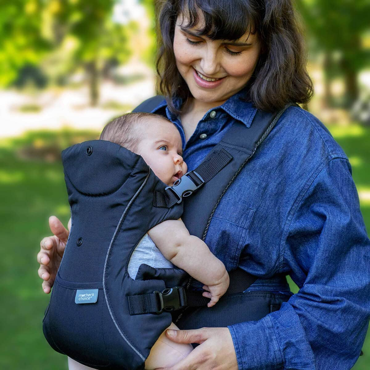 Mother'S Choice Cosy Baby Carrier, Carry Newborn Toddler with Lumbar Support, Face In, Face Out and Backpack, Padded Adjustable Shoulder Straps, All Day Comfort