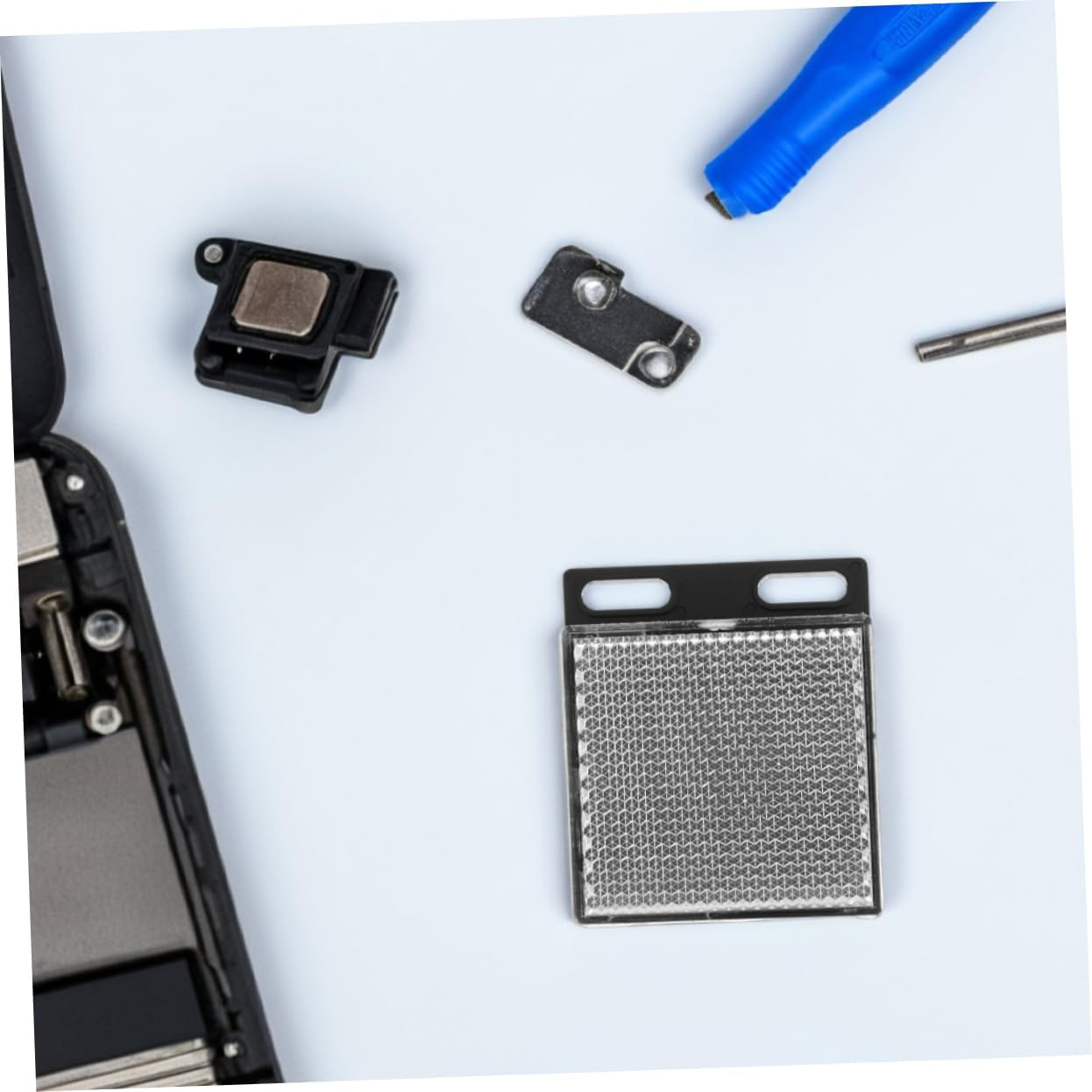 Holibanna 5Pcs Square Reflector Safety Beam Gate Opener Garage Door Protective Reflector Hood for Rain Snow Construction Sites Vehicle image number 6