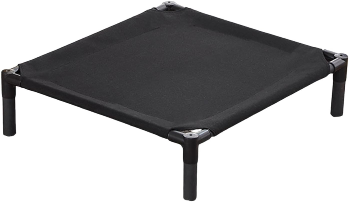 Perfk Elevated Cat Bed Sleeping Lounger Thickened Sturdy Cooling Pet Bed Detachable Cot for Pet Supplies Cat Living Room Indoor, S image number 3