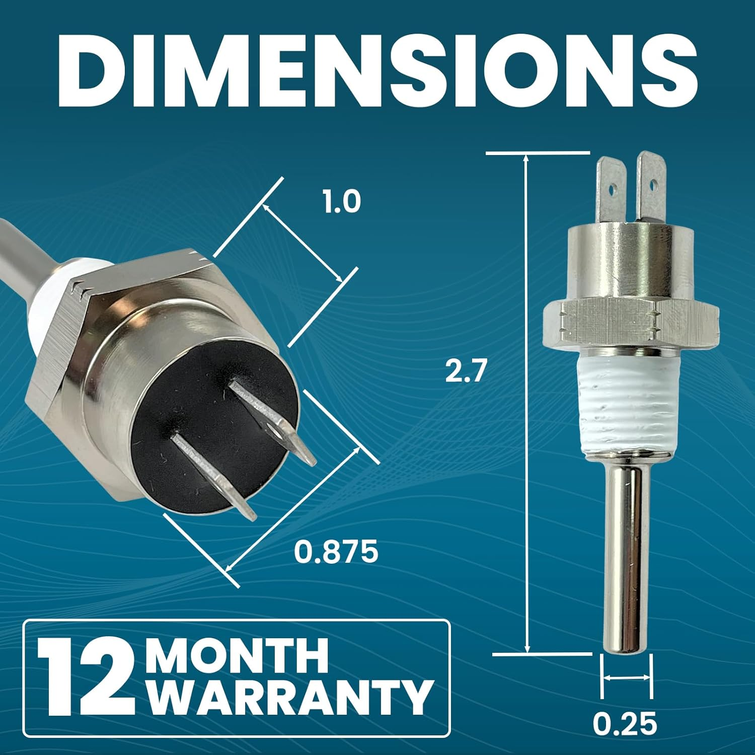 Pentair 42001-0053S Replacement Thermistor Sensor 12 Month Warranty image number 4