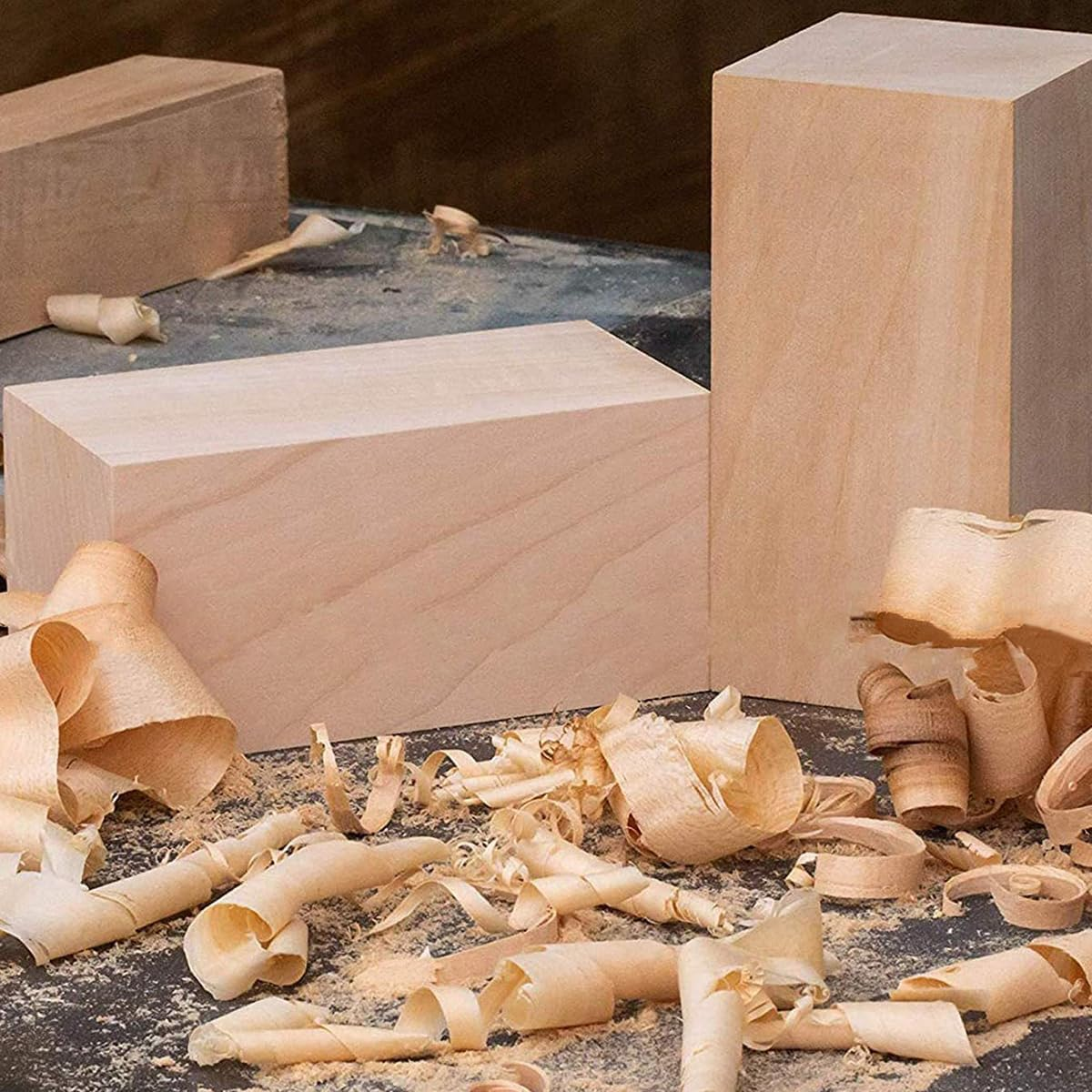 18 Pcs Basswood Carving Kit,Basswood Carving Whittling Blocks for Beginners,Carving Wood for Whittling Wood image number 4