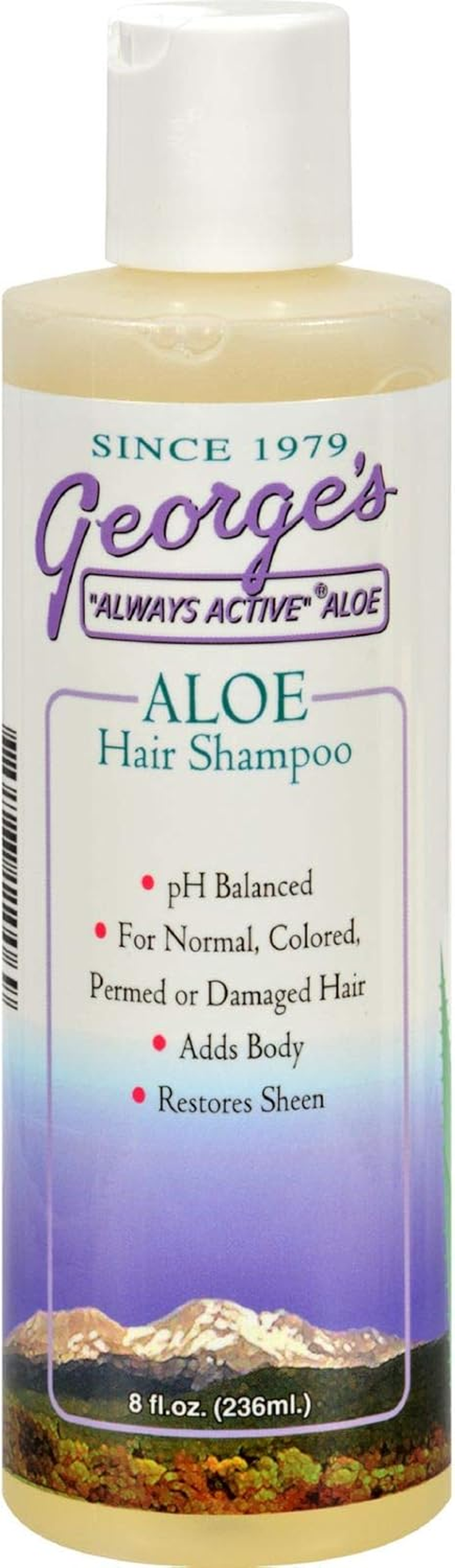 Georges Aloe Shampoo 8Oz, 8 Ounce