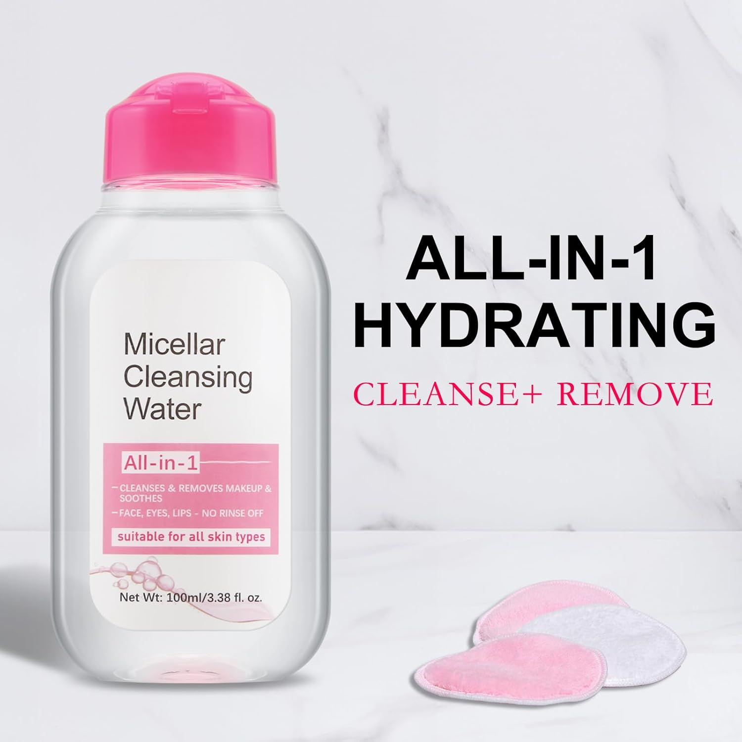 Apooliy Colorful Mascara and Makeup Remover Set,Smudge-Proof Black Mascara,Blue Purple Long Lasting Charming Voluminous image number 1