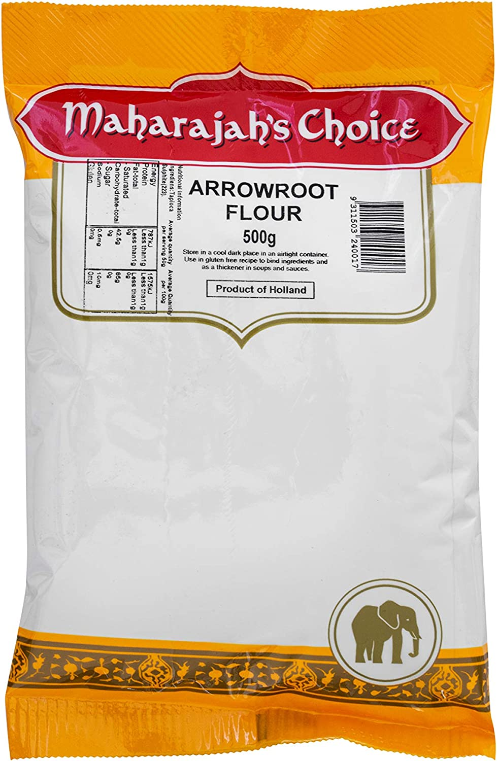 Maharajah'S Choice Arrow Root Flour 1 Kg
