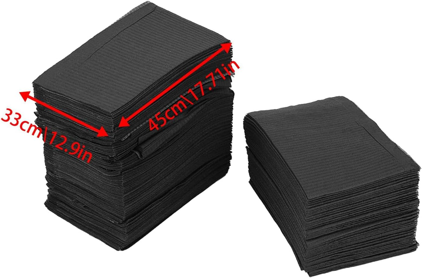 Evikoo Dispossable Nail Bibs, Dispossable Nail Art Table Mat, Waterproof Nail Art Mat Paper Sheet, Nail Table Bibs, Nail Mats for Table, Nail Tech Cleaning Supplies for Beauty Salons, Nail Shop image number 3