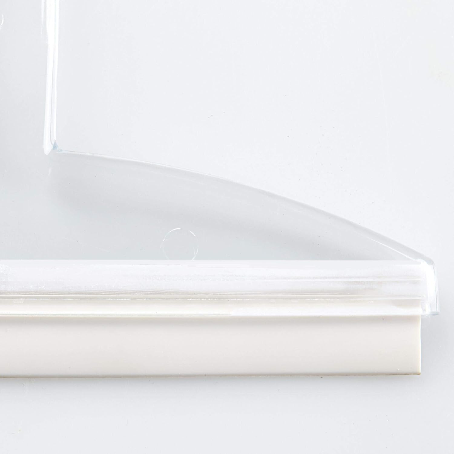 Interdesign Bathroom Shower Squeegee - 8", with Suction Hook, Clear image number 6