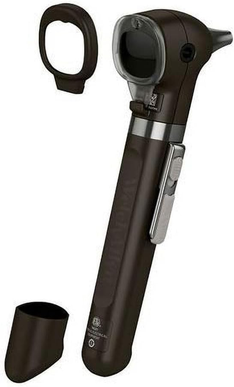 Welchallyn Pocket LED Fiber-Optic Otoscope with AA Battery Handle (Black)