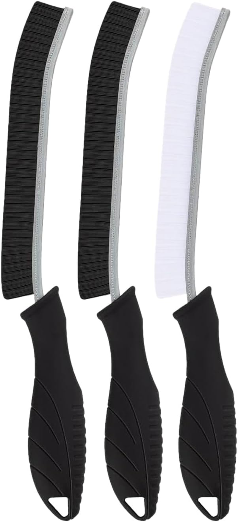 Beleeb 3PCS Cleaning Brush, Hard Bristle Crevice Bottle Brush, Household & Cleaning Crevice Cleaning Brush for Kitchen, Bathroom, Window, Vehicle, Faucets, Toilet, Grout image number 4