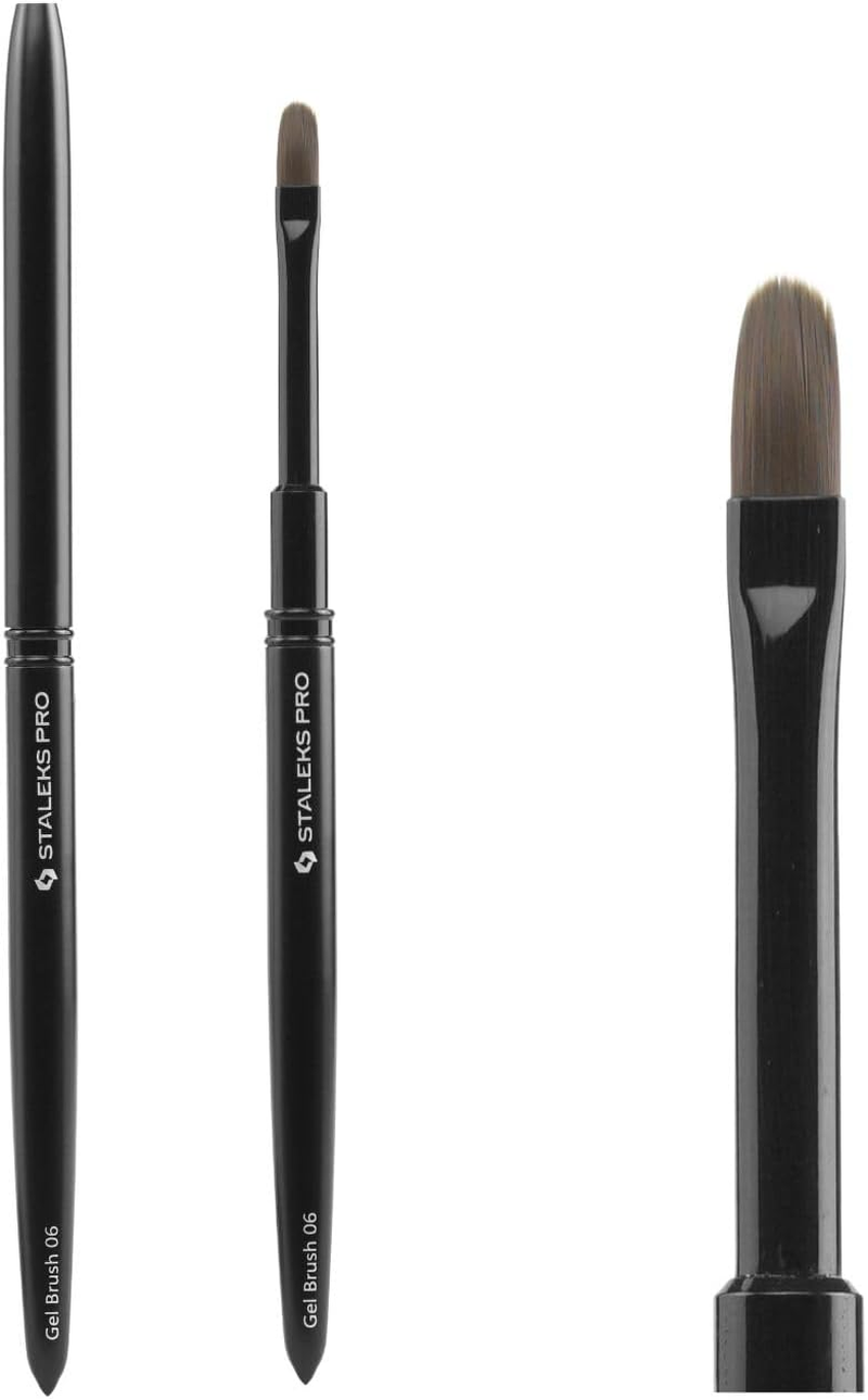 STALEKS PRO Expert NBE 06 11 X 6Mm Gel Nail Art Brush image number 2