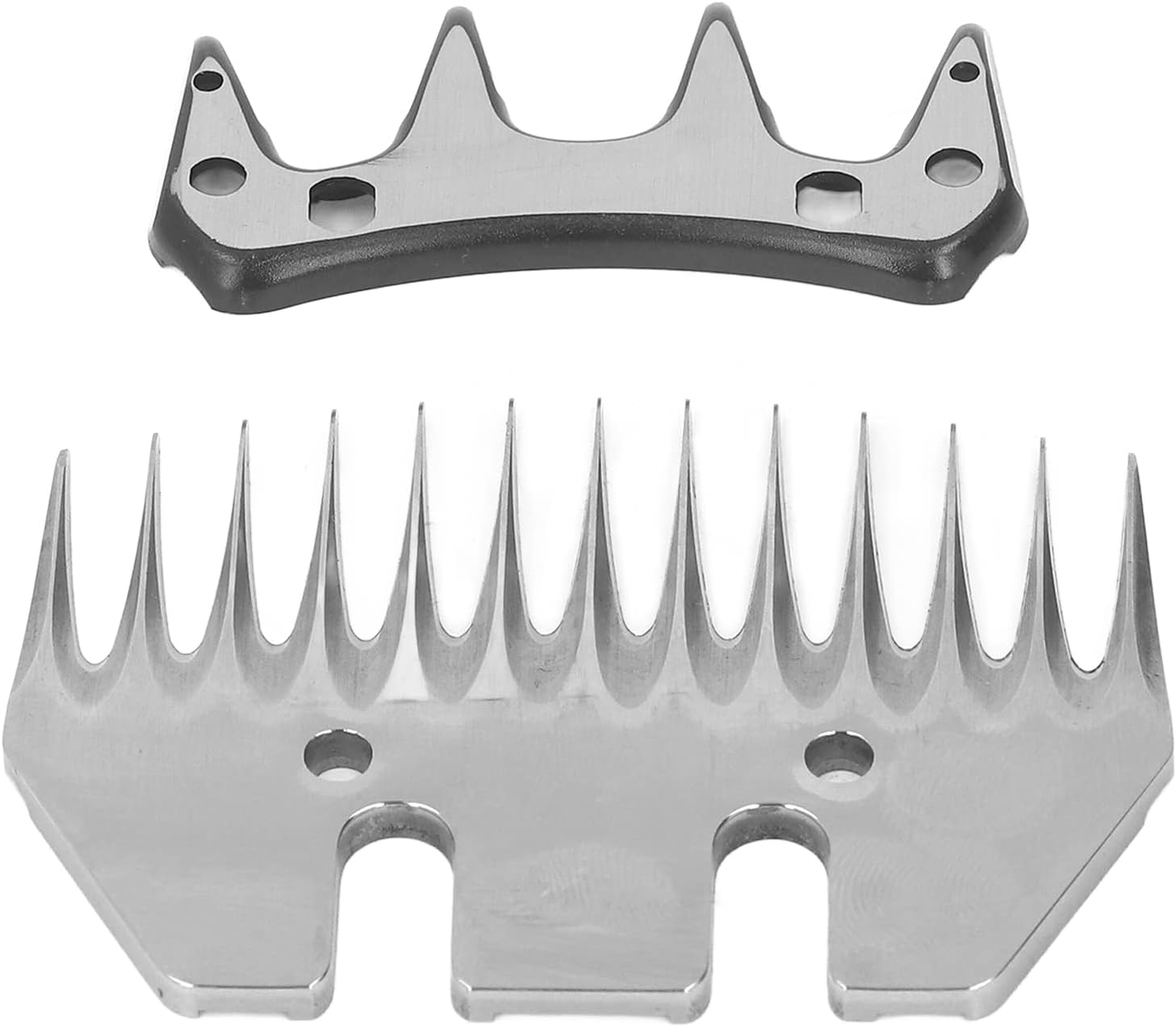 Sheep Shears Replacement Blades, 13 Tooth Sheep Shears Blades Professional Steel Clipper Blades Efficient Electric Wool Comb Cutter for Grooming Goats, Lambs, Llamas, Alpacas