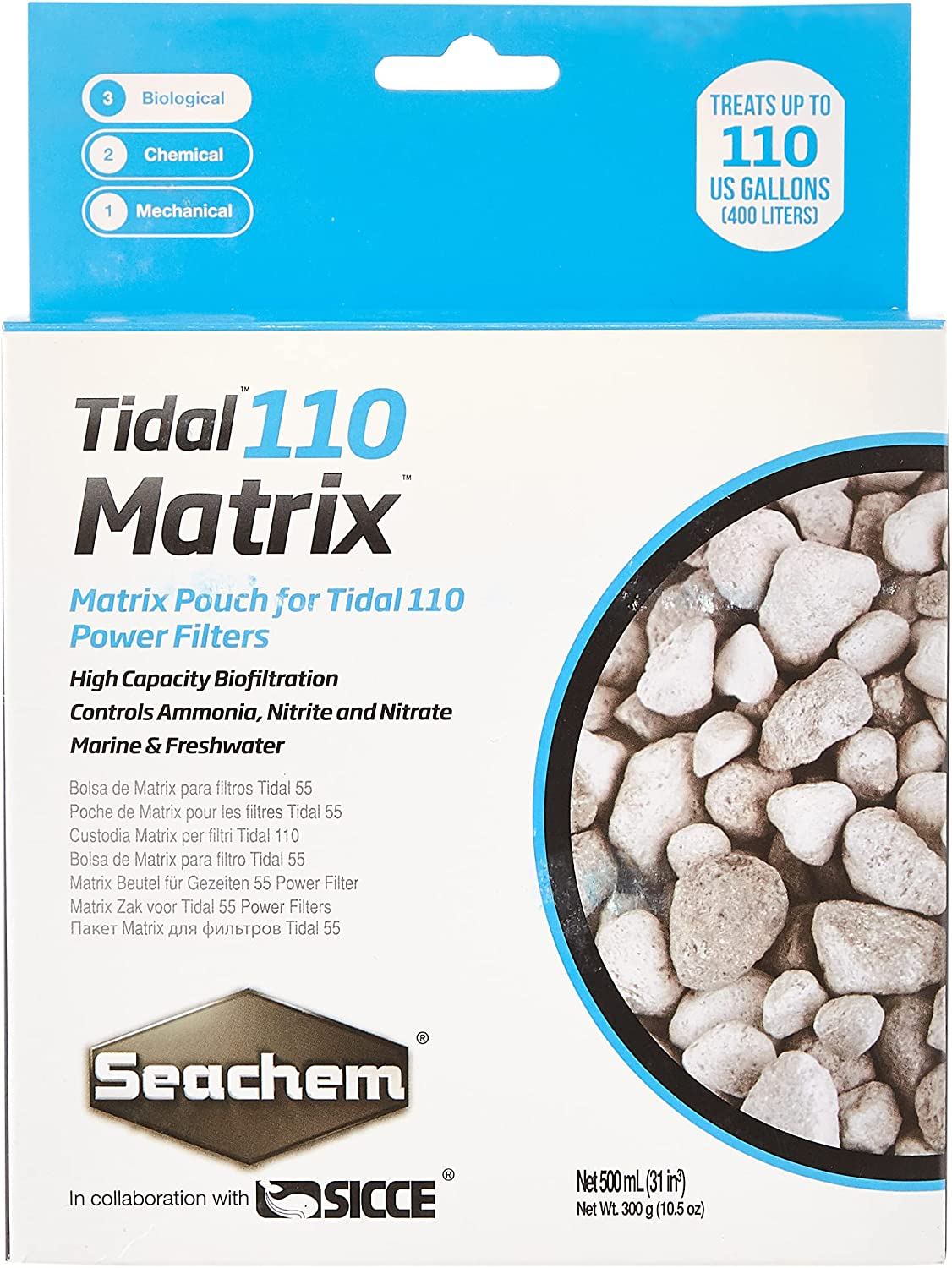 Seachem Tidal 55 Matrix 250 Ml, 250 Ml image number 2
