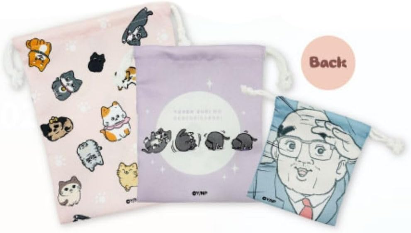 Uncle Reincarnated into a Cat 3-Piece Drawstring image number 1