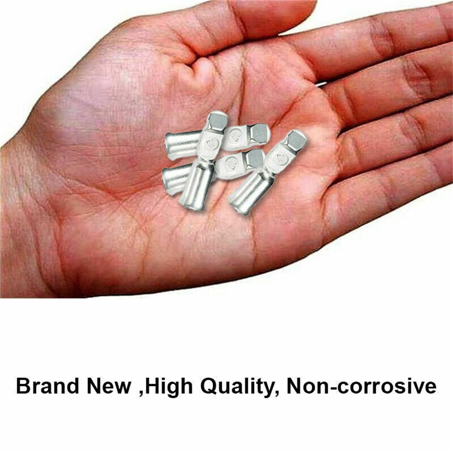 Leona Co 20X 50 Amp Copper Terminals Connector for 50A Anderson Style Plugs Contacts Assortment Kit image number 1