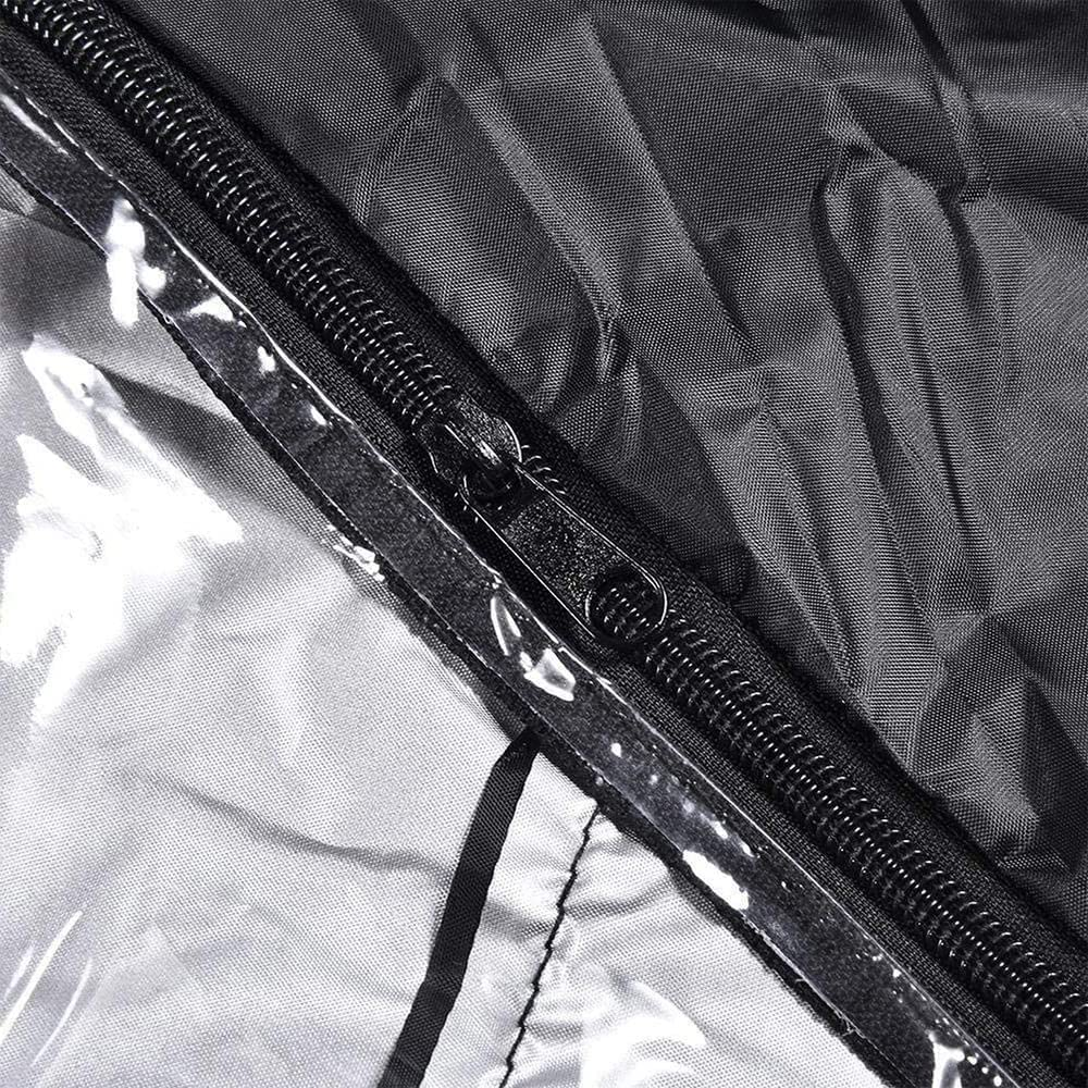 Indoor Outdoor Rabbit Hutch Cover Skyour 4Ft Pet Rabbit Cage Dust Cover Waterproof 420D Oxford Bunny Pens Hutches Poultry Cage Covers image number 4