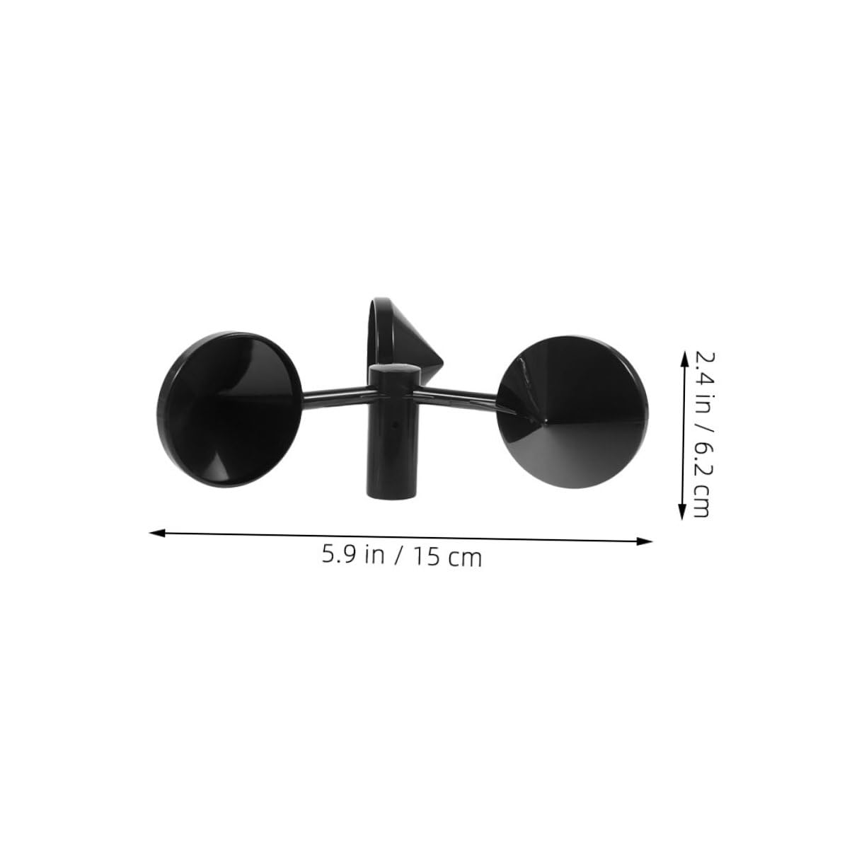COHEALI 3Pcs Wind Speed Anemometer Cups Replacement Accessories for Handheld Wind Speed Lightweight Compact Design and Hunting image number 2