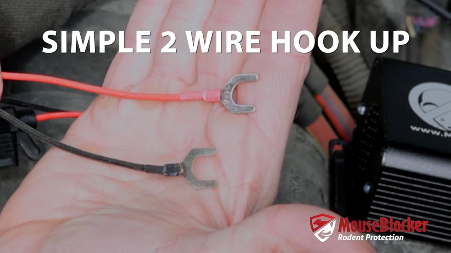 Mouse Blocker Prox 12Volt High Powered Ultrasonic Mouse and Rodent Deterrent with with an Eviction Mode and Dual Strobing Leds for Your Vehicle image number 4