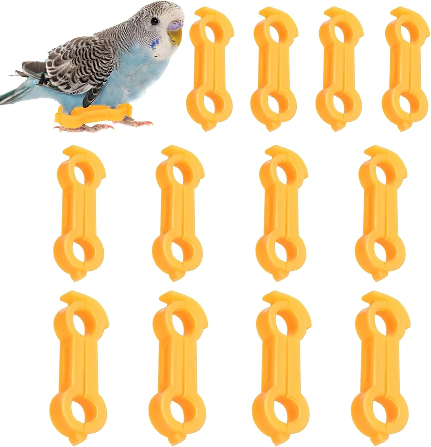 Baby Chick Splay Leg Bands - Baby Chick Splay Leg Hobble Bands | Adjustable Livestock Health Supplies for Newly Hatched Chicken Ducks Parrots Quails image number 3