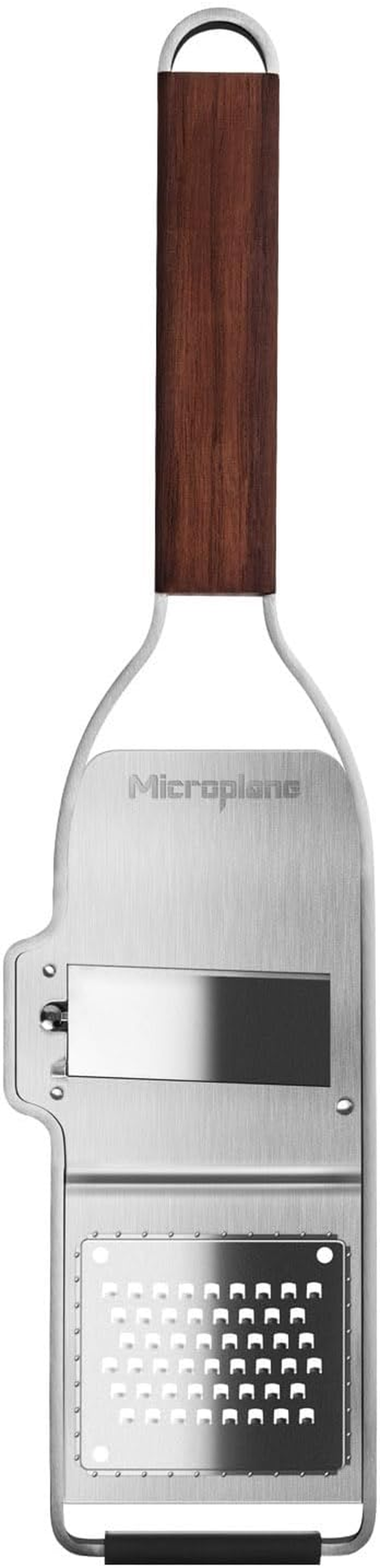 Microplane Master Series 2-In-1 Truffle Tool Slicer & Grater W/Adjustable Thickness Knob - High-Quality Ultra-Sharp Fine Blade, Two Blade Options for Grating & Slicing for Effortless Food Preparation image number 3