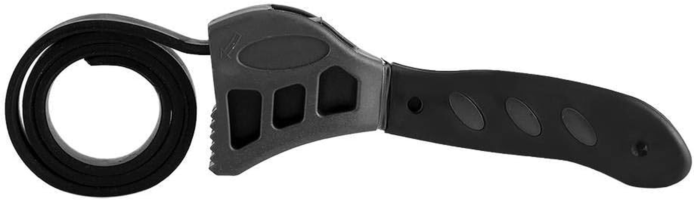 Strap Wrench - 500Mm Rubber Strap Wrench Jar Lids Tighten Loosen Plumbing Tool Universal Oil Filter Spanner image number 3