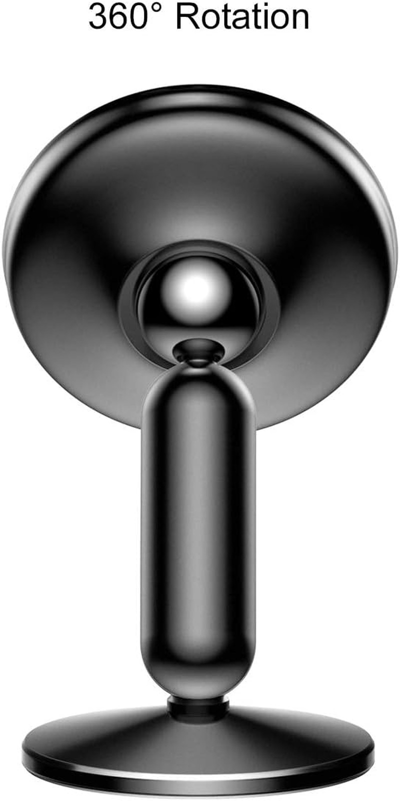 Baseus SUYZD-01 Mobile Phone Holder for Car Bullet on On-Board Magnetic Black for LG G4 Stylus/G Stylo image number 4