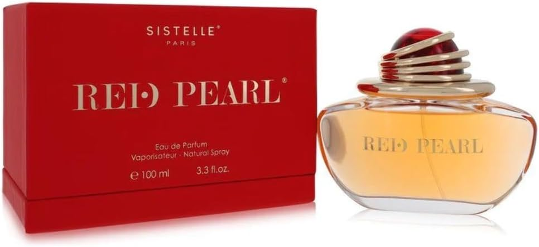 Red Pearl by Paris Bleu Eau De Parfum Spray 3.4 Oz