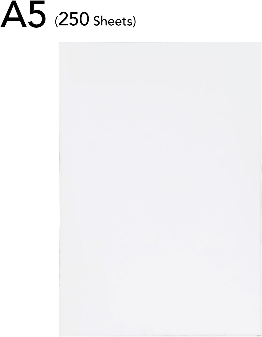 Fafeicy 250-Sheet Tracing Paper Pad Translucent Drawing Paper for Sketching, Sewing Patterns and Crafts Professional Artist for Pencil Ink and Markers (A5) image number 1