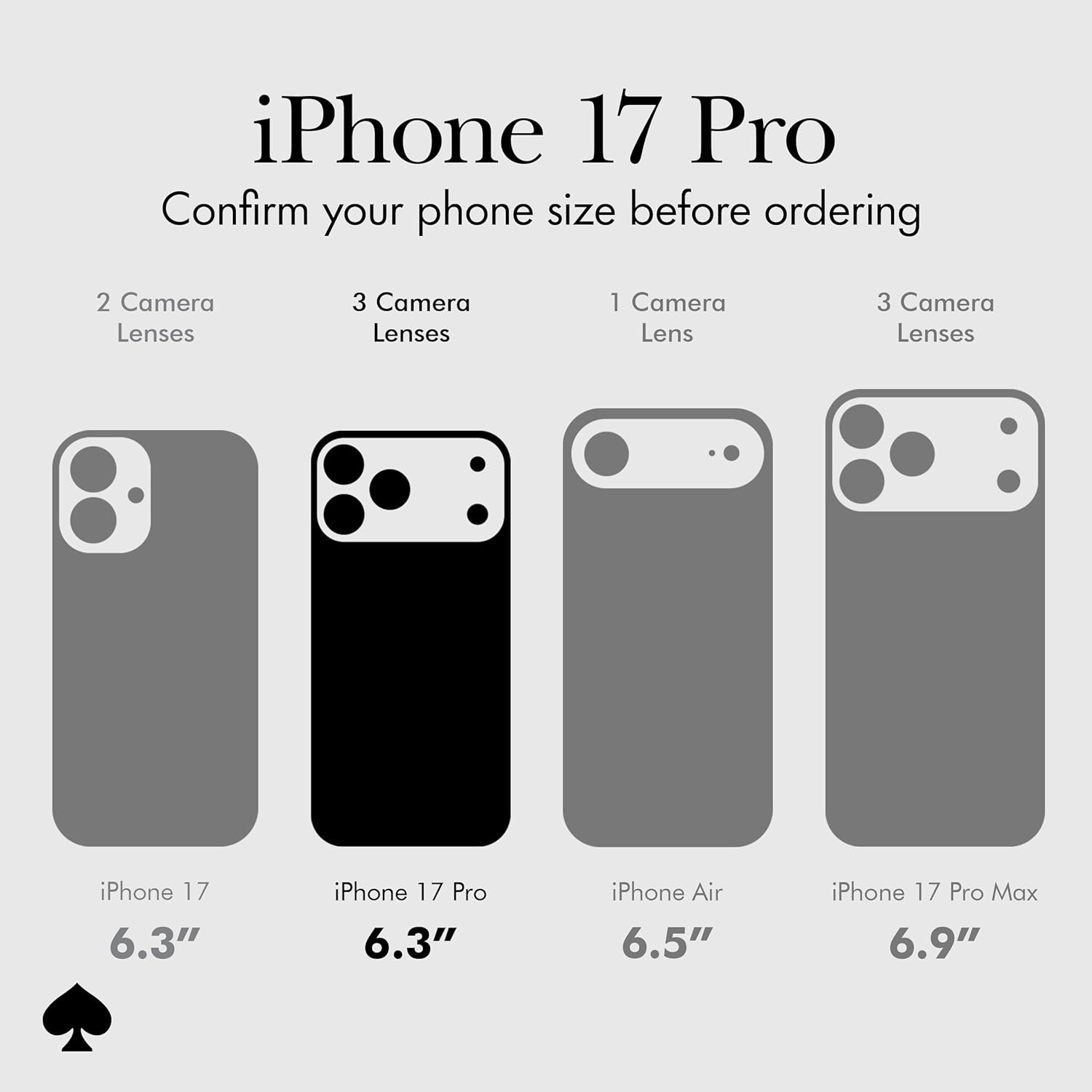 Kate Spade New York Iphone 17 Pro Case - Compatible with Magsafe - Designer Phone Case - Icon Dusk Rose - Cherry Dot Gems image number 2