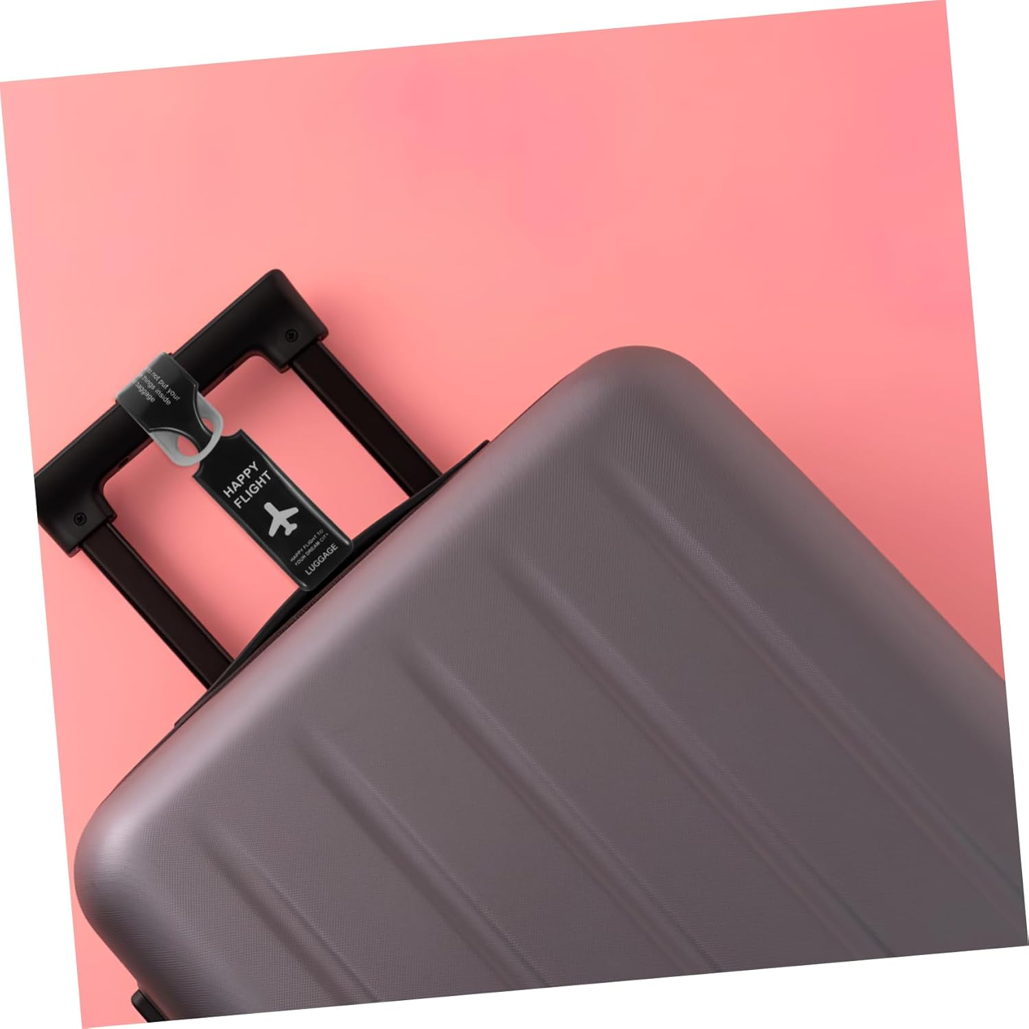 ANDRESLAD 4Pcs Heavy Duty Luggage Tags for Suitcases Travel Accessories Luggage Name Tags Identification image number 6